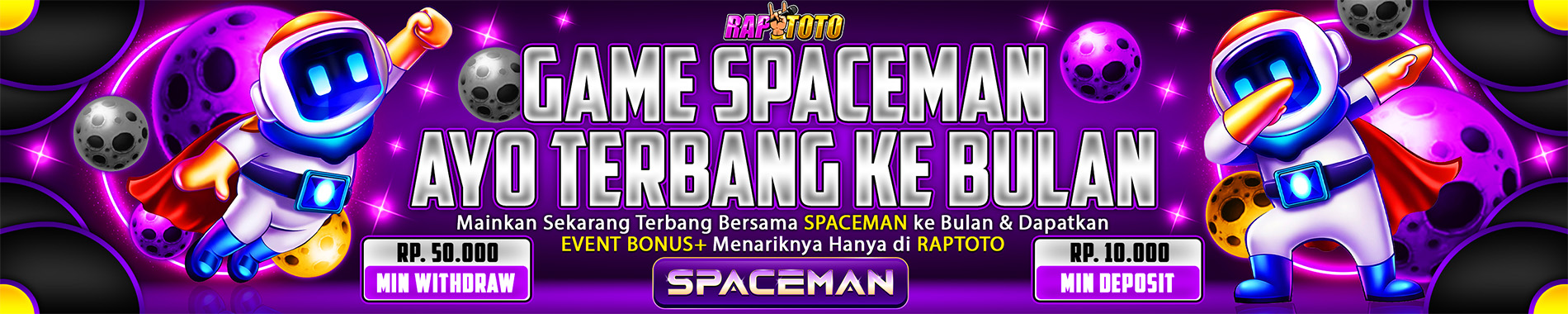 EVENT SPACEMAN TERBANG TINGGI